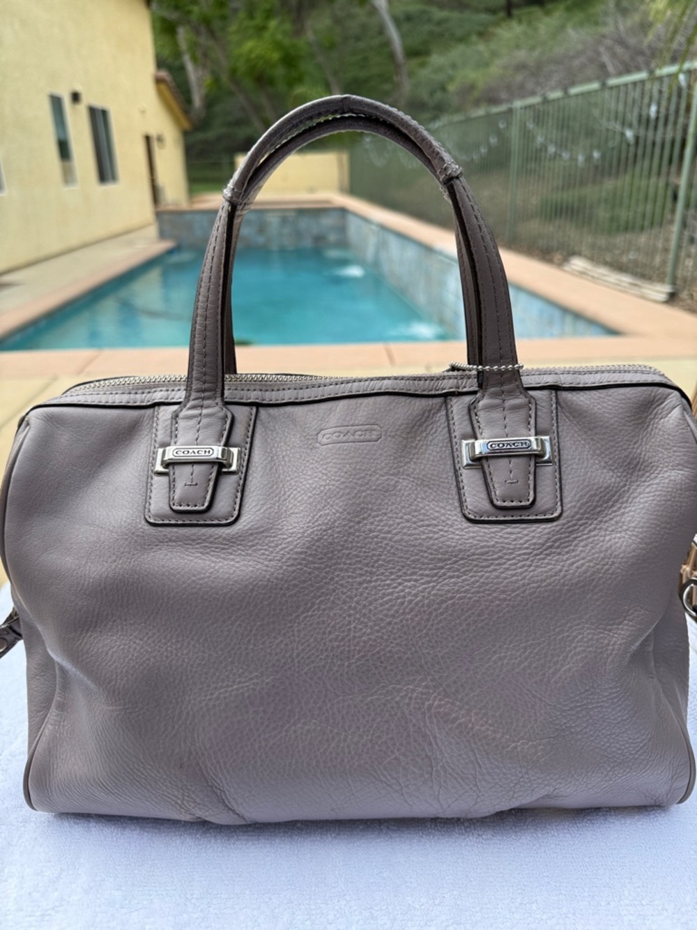 COACH TAYLOR LEATHER CROSSBODY PURSE